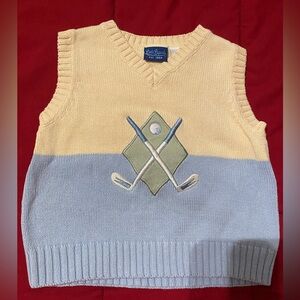 Little Legends Infant Toddler Boys Embroidered Golf Vest 18 months